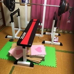 (取り引き中)ベンチプレスセット