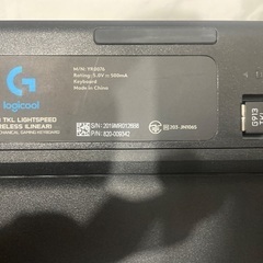 値下げしました！ロジクール　G913 TKL LIGHTSPEED WIRELESS リニアの画像