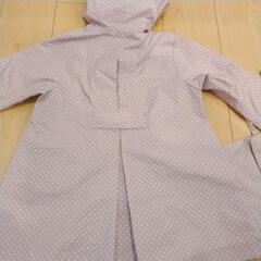 コンビ　リボンキャスケット　レインコート110とヘアゴムセットの画像