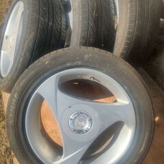 メーカー不明15インチ 6.5jオフセット35 pcd100、114.3