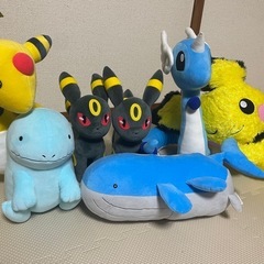 ポケットモンスターぬいぐるみの画像