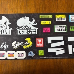 スプラトゥーン3 ステッカー3枚組 の画像