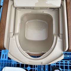 美品！温水洗浄便座　ポータルトイレ　　の画像