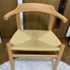 北欧スタイル 木製チェア　PP68 アームチェア