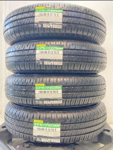 新品 ホイール付きタイヤ4本145/80R13