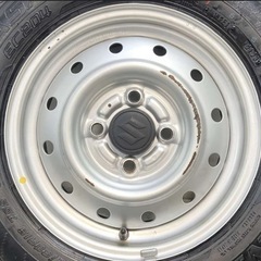 新品 ホイール付きタイヤ4本145/80R13 の画像