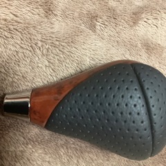 シフトノブ　木目調の画像