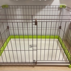 ペット用ゲージ　犬　スライド式ドア　
