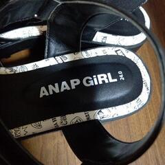 ANAP　GiRL  サンダル　新品同様の画像