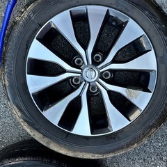日産C27純正ホイール 195/65R16（タイヤ状態不良）