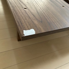 ダブルサイズ★木目調ベッドフレームの画像