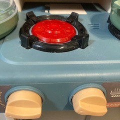 子どもキッチン　おままごと　コンパクト　樹脂製の画像