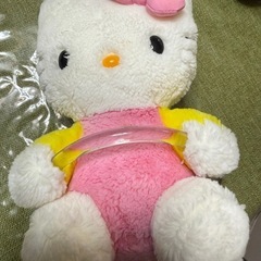  【レア】キティちゃんぬいぐるみタオル掛け【サンリオ】