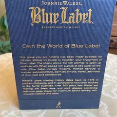 【美品】ジョニーウォーカー（Johnnie Walker）　Blue Label　ロックグラス　の画像