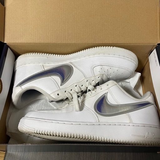 スニーカー NIKE AIR FORCE 1 LOW OVERSIZED SWOOSH
