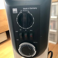 DBK   オイルヒーター　ドイツ製　取説あり　北欧
の画像