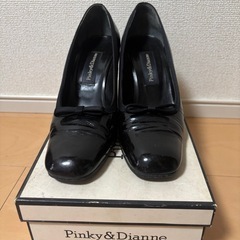 pinky&dianneりぼん付きパンプス