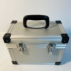 ジュラルミンケース W約30.5cm D約17.5cm H約25.5cm 2way made in Japanの画像