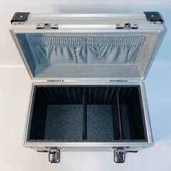 ジュラルミンケース W約30.5cm D約17.5cm H約25.5cm 2way made in Japanの画像