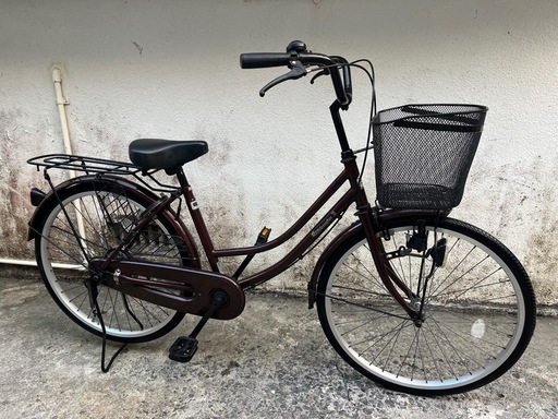 24インチママチャリ自転車シティサイクル　バイク　街乗り　通勤車　通学車　?プロフ必読