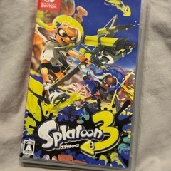 Switch ソフト　スプラトゥーン3