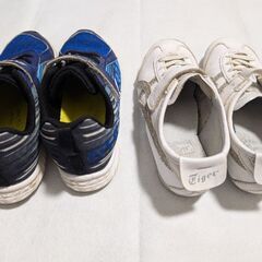 オニツカタイガー　瞬足　キッズ　スニーカー　20cmの画像