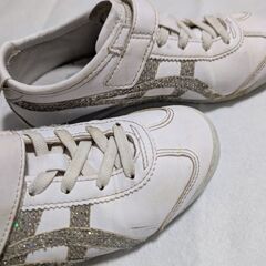 オニツカタイガー　瞬足　キッズ　スニーカー　20cmの画像