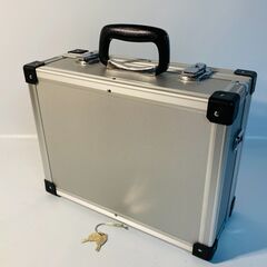ジュラルミンケース W約38cm D約16cm H約31cm 2...