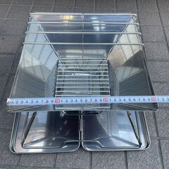 焚火台セット 新品未使用 鋳鉄製ロストル付きの画像