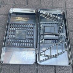 焚火台セット 新品未使用 鋳鉄製ロストル付きの画像