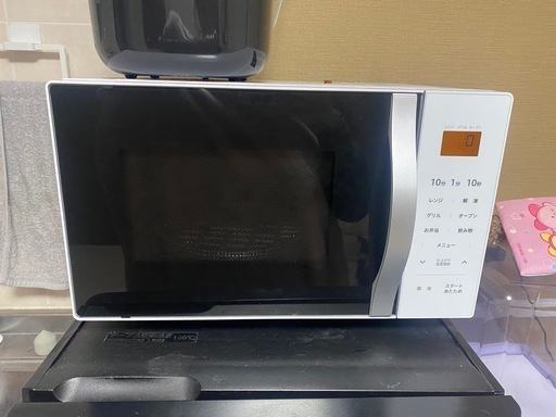 電子レンジ　オーブン付き　買い手決まりました