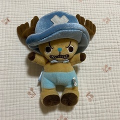 岡山市◎水色のチョッパー　ぬいぐるみ