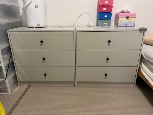 即購入不可【ニコ】IKEAグールスケン IKEA グールスケン チェスト 2個 即購入不可【ニコ】IKEAグールスケン