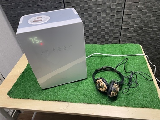 超音波ミスト加湿器＋ベッドホン　美品