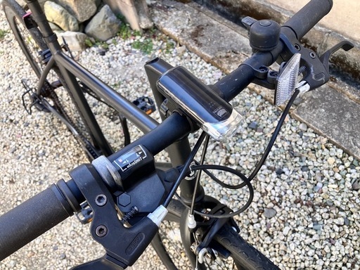 634、クロスバイクつや消し黒