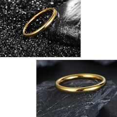 ゴールドリング（新品）16号の画像