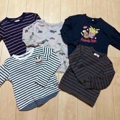 春物トレーナー120cm5着セット