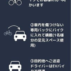 固定+歩合報酬!電動バイクを使った運転サービス（未経験可）の画像