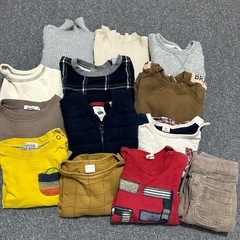 子どもブランド服 サイズ90〜100秋冬春服(薄手長袖長ズボン)...