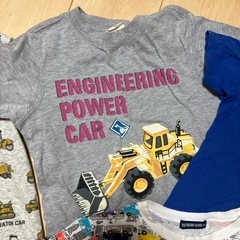 トレーナー120cm半袖Tシャツズボン130cmの画像