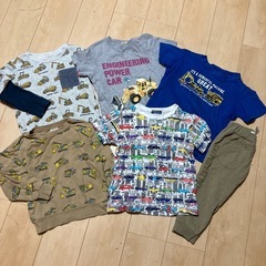 トレーナー120cm半袖Tシャツズボン130cm