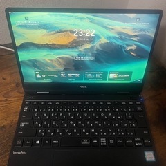 受渡し者決定！ノートパソコン　NEC VersaPro