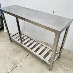 直接引取り5%OFF　ステンレス作業台 アズマ  幅1200×奥行き350×高さ800ｍｍ スノコ棚板タイプ azuma 作業台 調理台 業務用 厨房用品  厨房機器 飲食店 事業用 屋外 台 棚 の画像