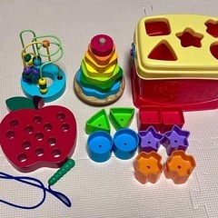 ０〜１才おもちゃ　知育玩具5個セットの画像