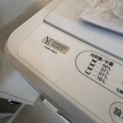 美品　2023年式　洗濯機　ヤマダセレクト　6kg  YWM-T60H1の画像