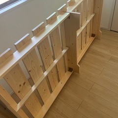 ニトリ　すのこ　スノコベットフレーム　シングル　美品の画像