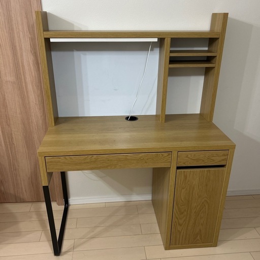 IKEA 学習机 ミッケ ライト付き