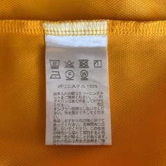 ブリヂストン　ポロシャツ　オレンジの画像