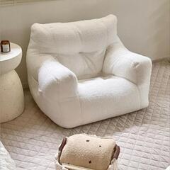 1人掛け　ビーズソファ