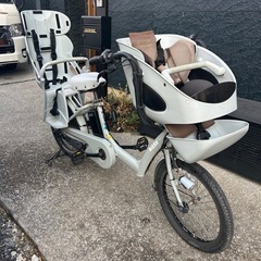 ビッケ　電動自転車　ブリヂストン　３人乗りの画像